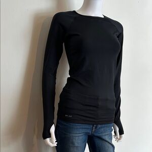 Nike Black Long Sleeve Women's Tee
